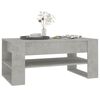 vidaXL Coffee Table Concrete grey Engineered wood Medium Coffee Table