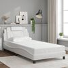 vidaXL Bed Frame White