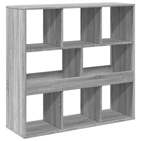 vidaXL Room Divider Grey Sonoma Engineered Wood Medium Room Divider