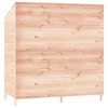vidaXL Garden Shed Natural Wood Solid Fir Wood Medium Garden Shed