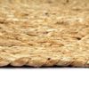 vidaXL Placemat Set of 6 Natural Jute Medium Stackable Placemat