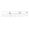 vidaXL TV Cabinet White Engineered wood Large TV Cabinet Rectangular