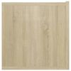 vidaXL TV Cabinet Set of 2 Sonoma oak Engineered wood