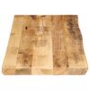 vidaXL Table Top Natural Wood Solid Mango Wood Medium Durable