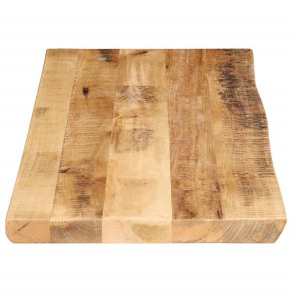 vidaXL Table Top Natural Wood Solid Mango Wood Medium Durable