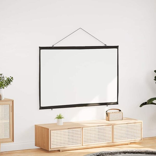 vidaXL Projection Screen Wall-Hanging 72 Inch 16:9