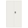 vidaXL File Cabinet White Powder-coated steel Extra wide