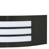 vidaXL Outdoor Wall Light 2 pcs Black 12.60 x 3.94 x 3.94 in