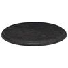 vidaXL Table Top Black Marble 15.7in x 1.0in Durable Table Top Round