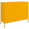 vidaXL Sideboard Mustard Yellow Cold-rolled Steel Standard