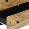 vidaXL Side Cabinet Natural wood Solid mango wood, engineered wood, iron