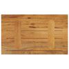 vidaXL Table Top 23.6"x15.7"x1" Rectangular Solid Wood Mango