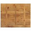 vidaXL Table Top 35.4"x31.5"x1.5" Rectangular Solid Wood Mango