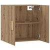 vidaXL Wall Cabinet Artisan Oak Engineered Wood Medium Wall Cabinet