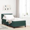 vidaXL Box Spring Bed Dark Green 78.74 x 35.43 in Polyester