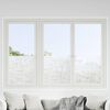 vidaXL Window Film Set of 2 Frosted PVC 17.7 x 196.9 in