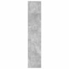 vidaXL Bookcase Concrete Grey Engineered Wood Medium Bookcase