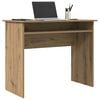 vidaXL Desk Artisan oak Engineered wood 35.4 in x 19.7 in x 29.1 in Desk