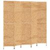 vidaXL Room Divider 5-Panel 80.7x70.9" Water Hyacinth