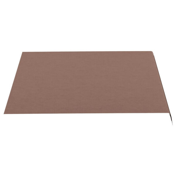 vidaXL Replacement Awning Fabric Brown 100% Polyester with PU coating