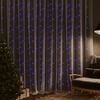 vidaXL Curtain Fairy Light Blue Plastic 9.8x9.8ft Curtain Fairy Light