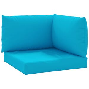 vidaXL Pallet Cushion Light Blue Oxford fabric Medium Pallet Cushion