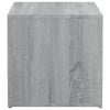 vidaXL Box Drawer Grey Sonoma Engineered Wood Box Drawer Square