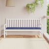vidaXL Garden Bench Cushion Navy Blue Oxford fabric with foam fiber filling
