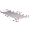 vidaXL Bed Slat Natural Pine Solid Pine Wood Twin Breathable Design