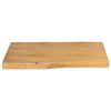 vidaXL Table Top Natural wood Solid mango wood Small Wood Grain