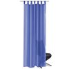 vidaXL Voile Curtains 2 pcs 55.1x88.6" Royal Blue