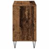 vidaXL Bathroom Cabinet with Shelf Old Wood 31.50 x 12.99 x 23.62 in