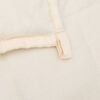 vidaXL Weighted Blanket Light cream