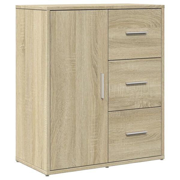 vidaXL Sideboard Sonoma oak Engineered wood Medium Sideboard