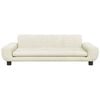 vidaXL Kids Sofa Cream 39.4x21.3x13.0" Velvet