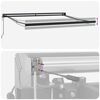 vidaXL Awning Anthracite 118.11" x 98.43" Metal
