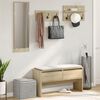 vidaXL Hallway Furniture Set Sonoma oak