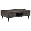 vidaXL Coffee Table Brown Solid mango wood, Powder-coated steel