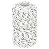 vidaXL Braided Boat Rope White 0.08 "x1640.4 ' Polyester