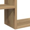vidaXL Wall Cube Shelf Set of 2 Artisan Oak Engineered Wood