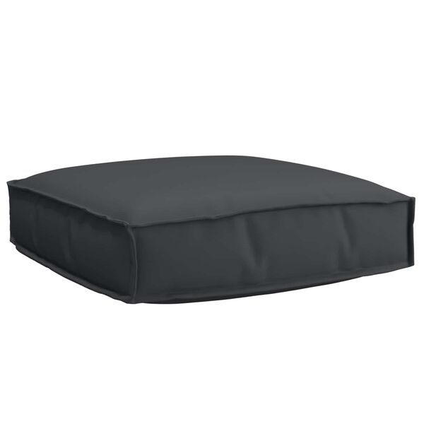 vidaXL Cushion Black 23.62 x 23.62 x 4.72 in Oxford Fabric