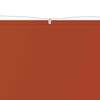 vidaXL Vertical Awning Terracotta Oxford fabric (100% polyester)