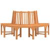 vidaXL Tree Bench Reddish Brown Solid Eucalyptus Wood
