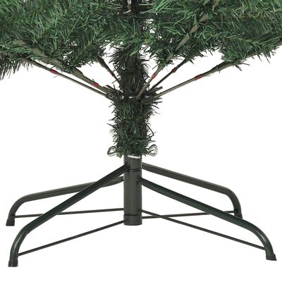 vidaXL Artificial Christmas Tree with Stand 82.7" PVC