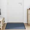 vidaXL Doormat Blue Polypropylene, PVC 35.4 x 47.2 in Non-slip Doormat