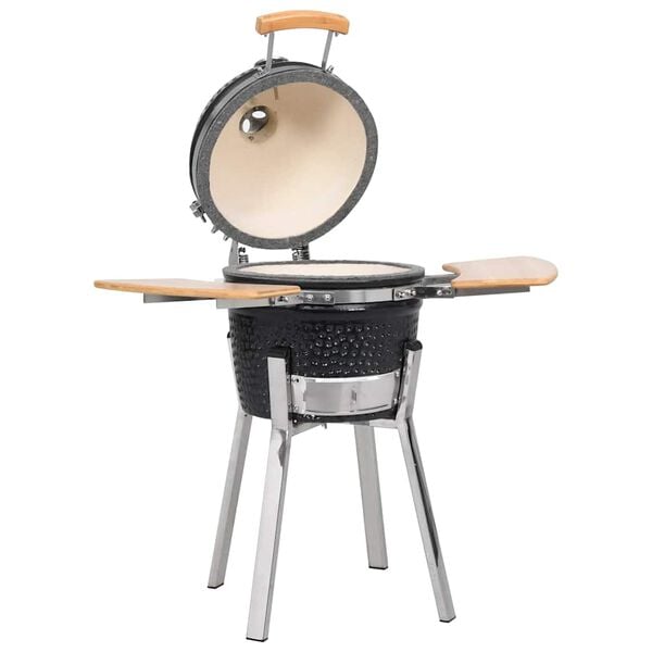 Kamado Barbecue Grill Smoker Ceramic 13.0"