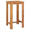 vidaXL Garden Bar Set Brown Solid acacia wood Compact Footrest