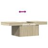 vidaXL Coffee Table Sonoma oak Engineered wood Medium Coffee Table