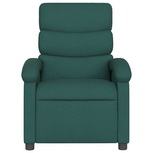 vidaXL Recliner Chair Dark Green
