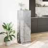 vidaXL Kitchen Cabinet Concrete Gray Engineered Wood Medium